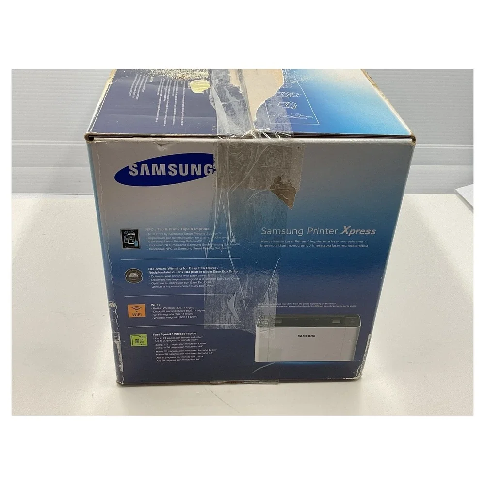 Samsung‎ Xpress M2020W Wireless Monochrome Laser Printer NFC WiFi New Open Box